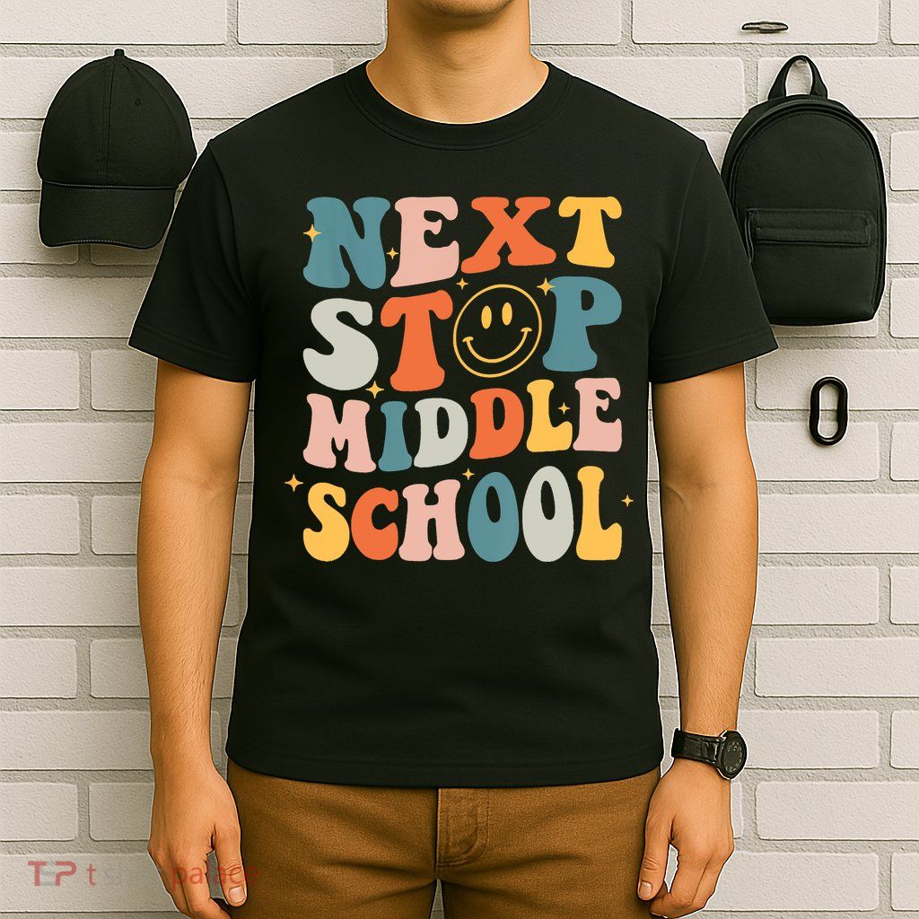 Next Stop Middle School Graduation Last Day Of School T-Shirt