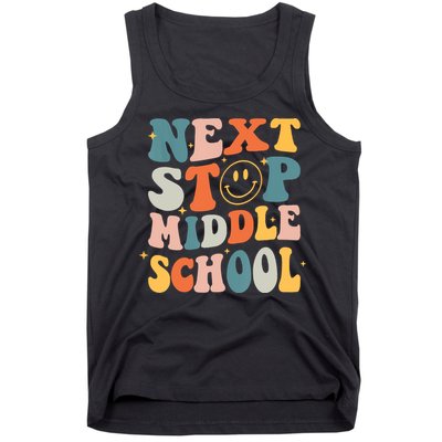 Next Stop Middle School Graduation Last Day Of School Tank Top