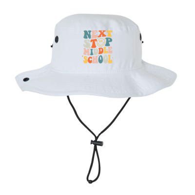 Next Stop Middle School Graduation Last Day Of School Legacy Cool Fit Booney Bucket Hat