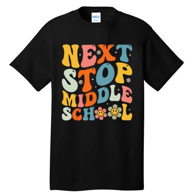 Next Stop Middle School Elementary School Graduation Tall T-Shirt