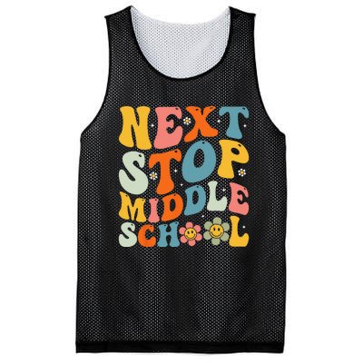 Next Stop Middle School Elementary School Graduation Mesh Reversible Basketball Jersey Tank