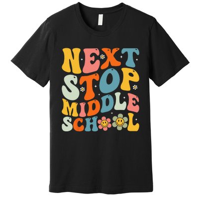 Next Stop Middle School Elementary School Graduation Premium T-Shirt