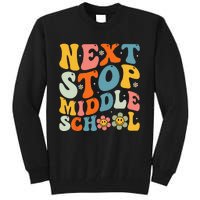 Next Stop Middle School Elementary School Graduation Tall Sweatshirt