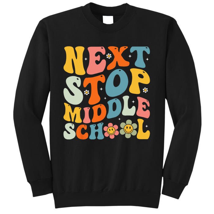 Next Stop Middle School Elementary School Graduation Tall Sweatshirt