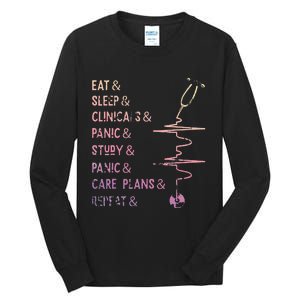 Nursing Student Medical School Nurse Tall Long Sleeve T-Shirt