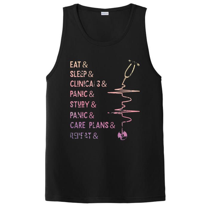 Nursing Student Medical School Nurse PosiCharge Competitor Tank