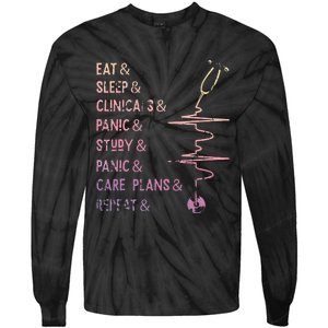 Nursing Student Medical School Nurse Tie-Dye Long Sleeve Shirt