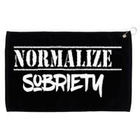 Normalize Sobriety Grommeted Golf Towel