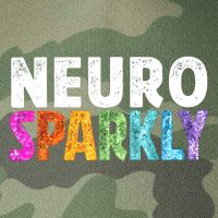 Neuro Sparkly Neurodivergent Neurodivergence ADHD ASD  Legacy Tie Dye Trucker Hat