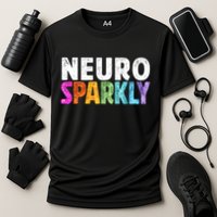 Neuro Sparkly Neurodivergent Neurodivergence ADHD ASD  Performance Shirt