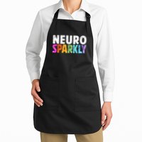 Neuro Sparkly Neurodivergent Neurodivergence ADHD ASD  Apron