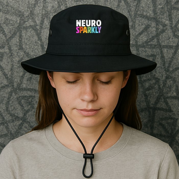 Neuro Sparkly Neurodivergent Neurodivergence ADHD ASD  Bucket Hat