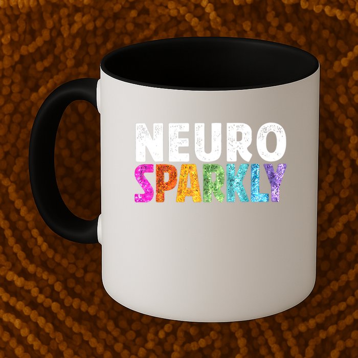 Neuro Sparkly Neurodivergent Neurodivergence ADHD ASD  Mug