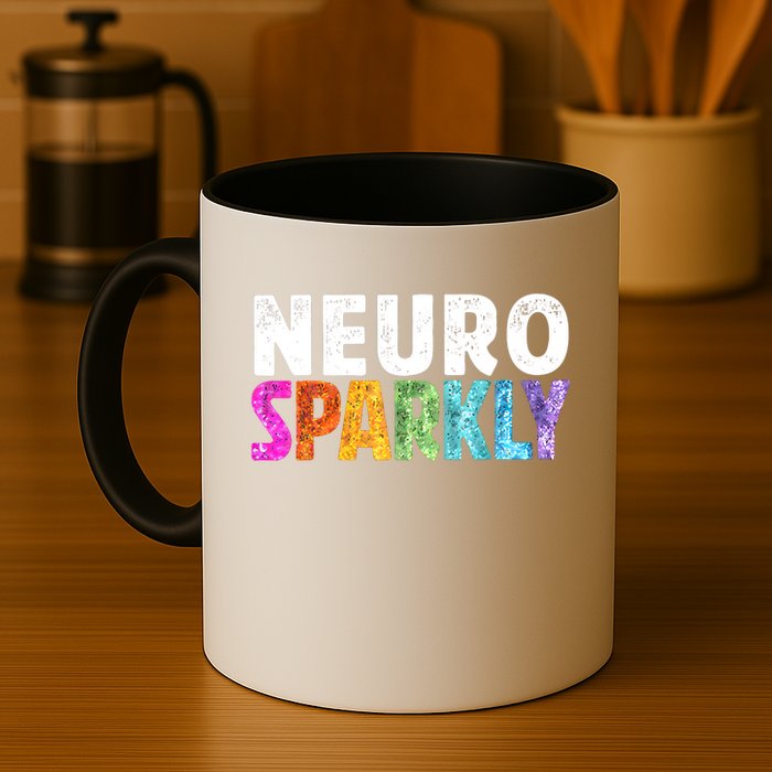 Neuro Sparkly Neurodivergent Neurodivergence ADHD ASD  Mug