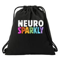 Neuro Sparkly Neurodivergent Neurodivergence ADHD ASD  Drawstring Bag