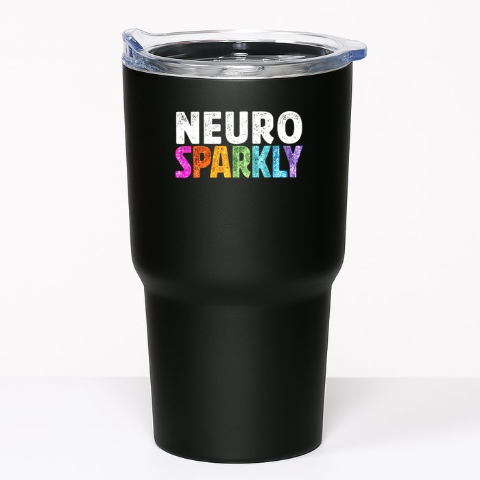 Neuro Sparkly Neurodivergent Neurodivergence ADHD ASD  Tumbler