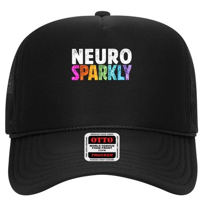 Neuro Sparkly Neurodivergent Neurodivergence ADHD ASD  Trucker Hat