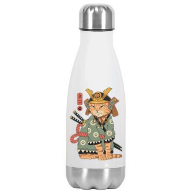 Neko Samurai Stainless Steel Insulated Water Bottle