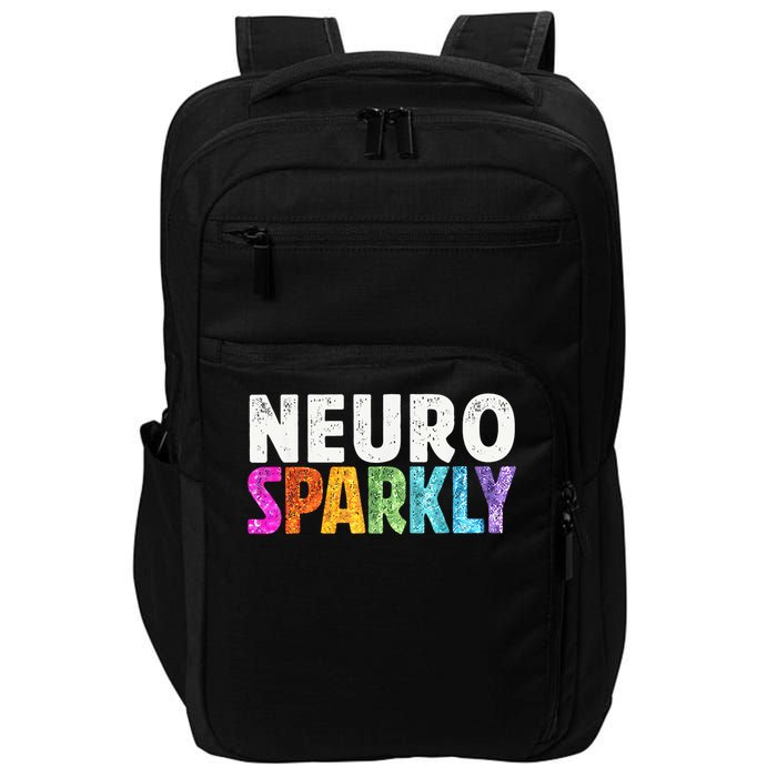 Neuro Sparkly Neurodivergent Neurodivergence ADHD ASD Impact Tech Backpack