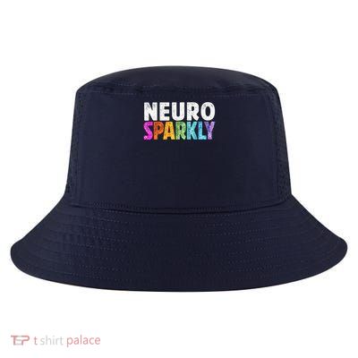 Neuro Sparkly Neurodivergent Neurodivergence ADHD ASD Cool Comfort Performance Bucket Hat
