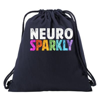 Neuro Sparkly Neurodivergent Neurodivergence ADHD ASD Drawstring Bag