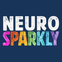 Neuro Sparkly Neurodivergent Neurodivergence ADHD ASD 16 in Basic Backpack