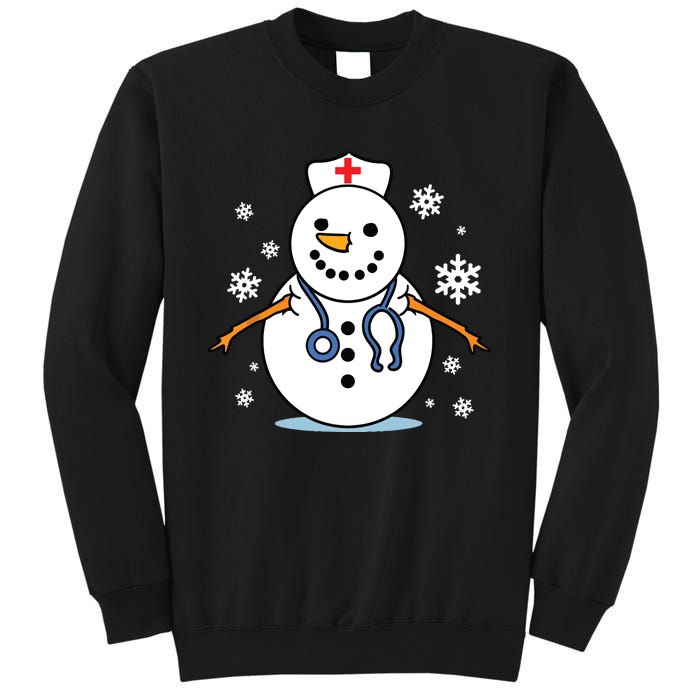 Nurse Snowman Nurse Christmas Sweatshirt