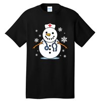 Nurse Snowman Nurse Christmas Tall T-Shirt