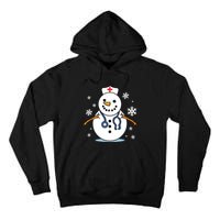 Nurse Snowman Nurse Christmas Tall Hoodie