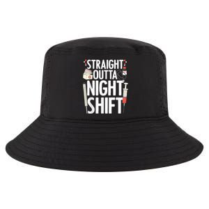 Night Shift Nurse For Men Women Emergency Registered Nurse Cool Comfort Performance Bucket Hat