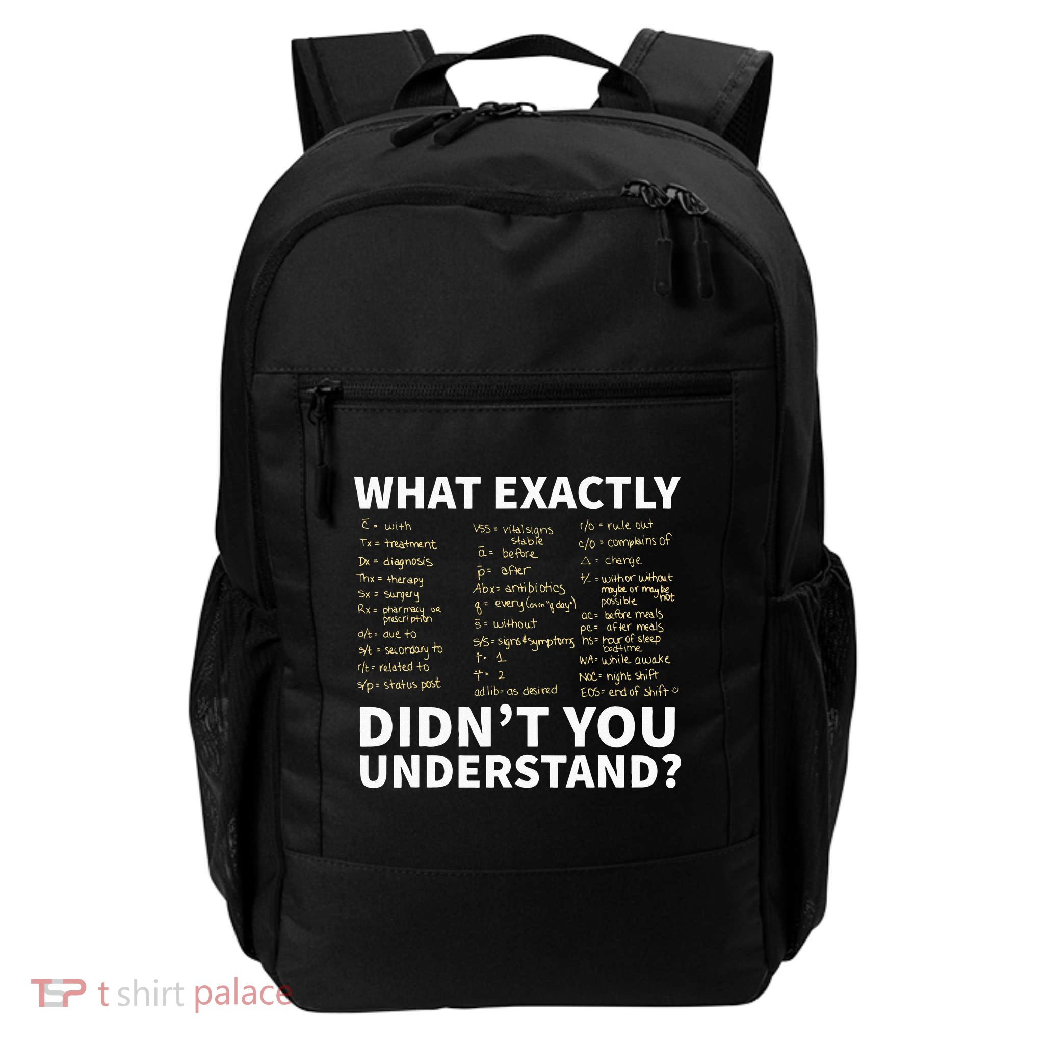 Nurse Shorthand  Nurse Or Nursing Student Backpack