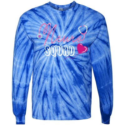 Neuro Squad Neurologist Gift Cool Gift Tie-Dye Long Sleeve Shirt