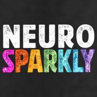 Neuro Sparkly Neurodivergent Neurodivergence ADHD ASD 11oz C Handle Ceramic Mug