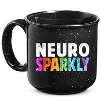 Neuro Sparkly Neurodivergent Neurodivergence ADHD ASD 15oz Campfire Ceramic Mug