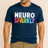 Neuro Sparkly Neurodivergent Neurodivergence ADHD ASD Cooling Performance Crew T-Shirt