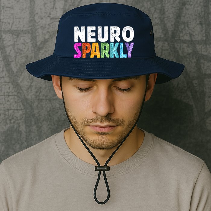 Neuro Sparkly Neurodivergent Neurodivergence ADHD ASD Bucket Hat