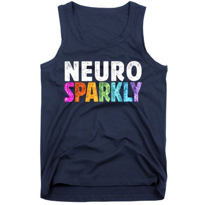 Neuro Sparkly Neurodivergent Neurodivergence ADHD ASD Tank Top