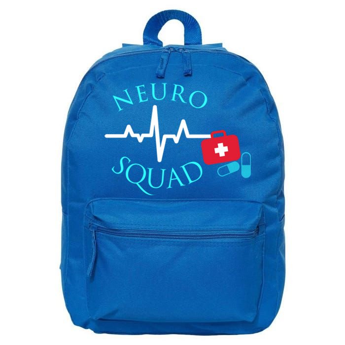 Neuro Squad Neurology Brain Neuro Nurse Rn Neurologist Party Gift 16 in Basic Backpack