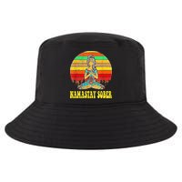 Namastay Sober Na Aa 12 Step Recovery Narcotics Anonymous Cool Comfort Performance Bucket Hat