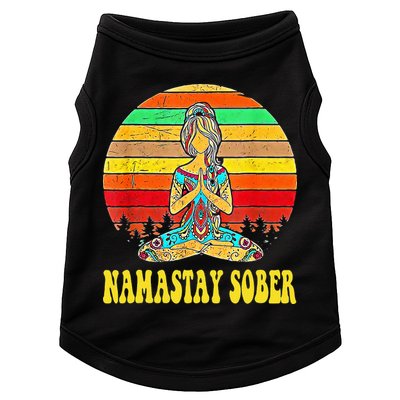 Namastay Sober Na Aa 12 Step Recovery Narcotics Anonymous Doggie Tank