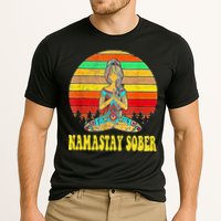 Namastay Sober Na Aa 12 Step Recovery Narcotics Anonymous Performance Shirt