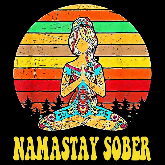 Namastay Sober Na Aa 12 Step Recovery Narcotics Anonymous Button