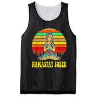 Namastay Sober Na Aa 12 Step Recovery Narcotics Anonymous Mesh Reversible Basketball Jersey Tank