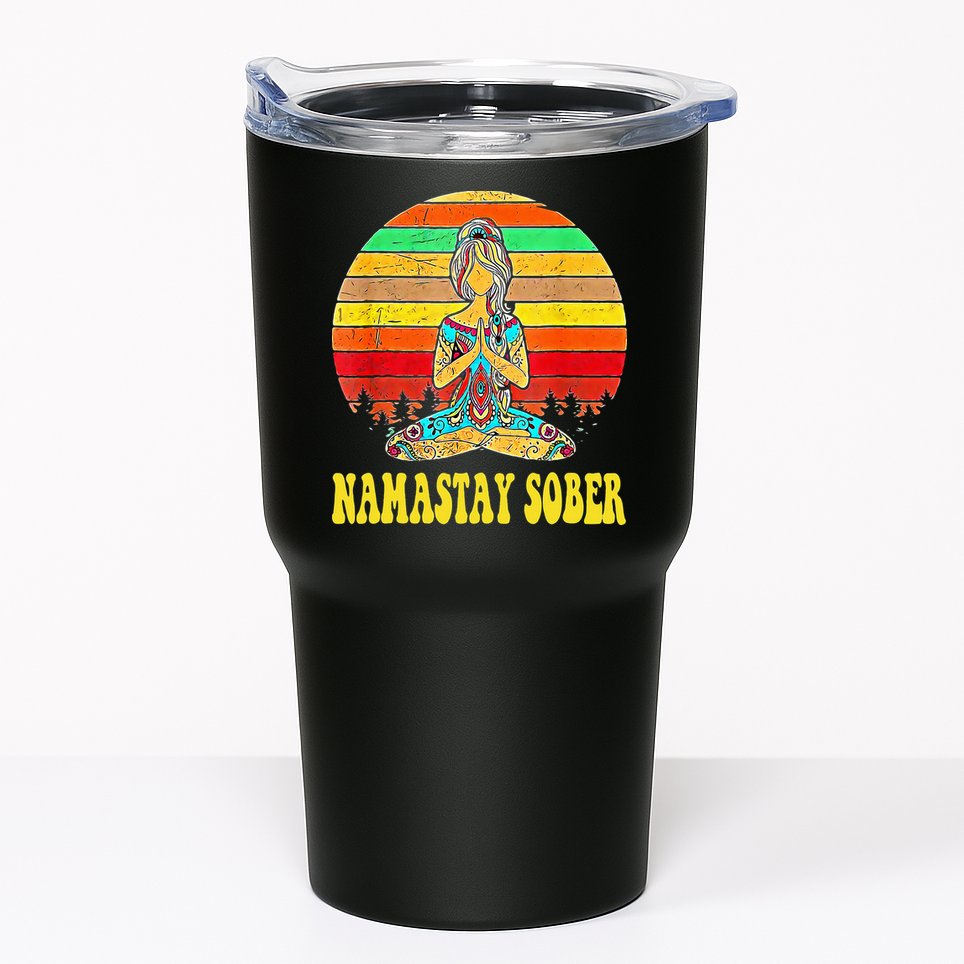 Namastay Sober Na Aa 12 Step Recovery Narcotics Anonymous Tumbler