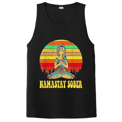 Namastay Sober Na Aa 12 Step Recovery Narcotics Anonymous PosiCharge Competitor Tank