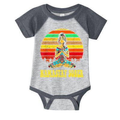 Namastay Sober Na Aa 12 Step Recovery Narcotics Anonymous Infant Baby Jersey Bodysuit