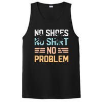 No Shoes No Problem Coconut Tree Country Music PosiCharge Competitor Tank