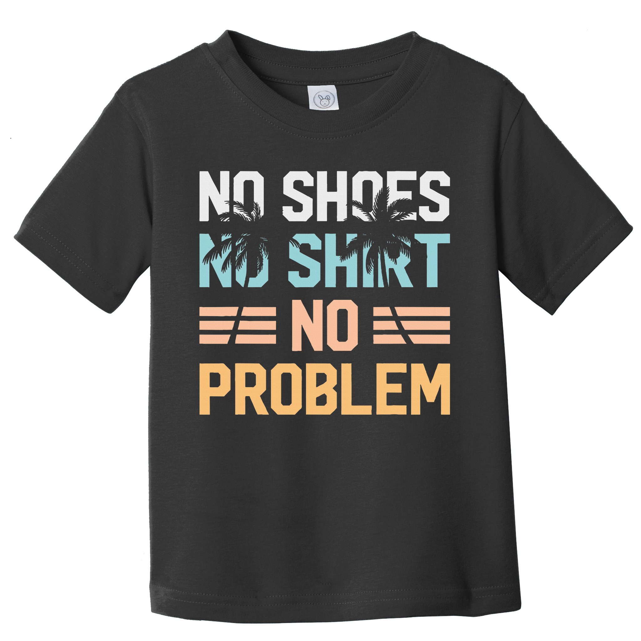 No Shoes No Problem Coconut Tree Country Music Toddler T-Shirt