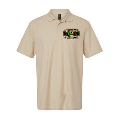 No Sugar No Cream Black Coffee Juneteenth Freedom Day Softstyle Adult Sport Polo