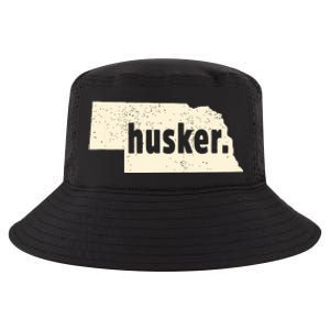 Nebraska State Nickname Husker Distressed Cool Comfort Performance Bucket Hat